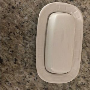 Longaberger butter dish